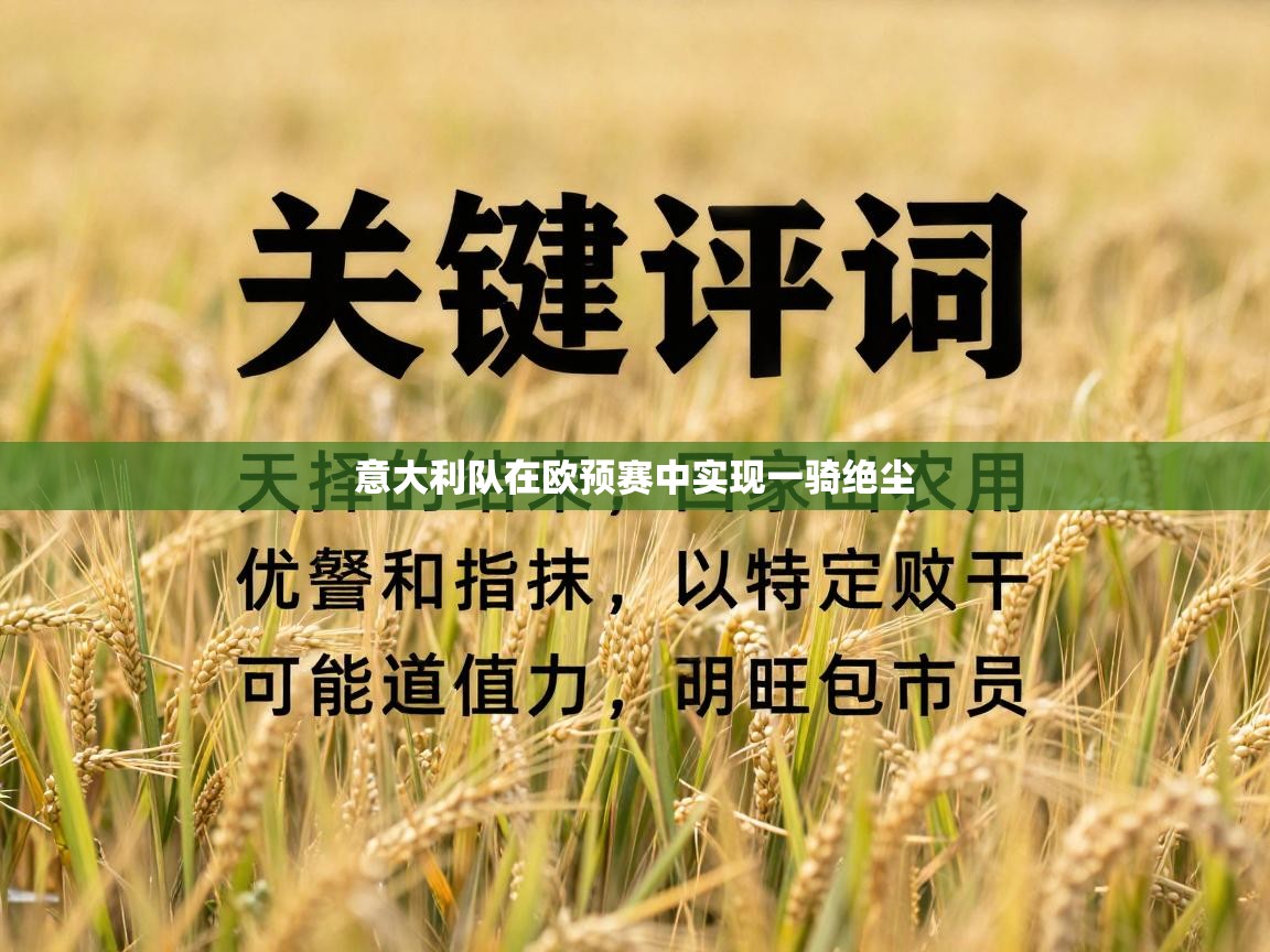 意大利队在欧预赛中实现一骑绝尘  第2张